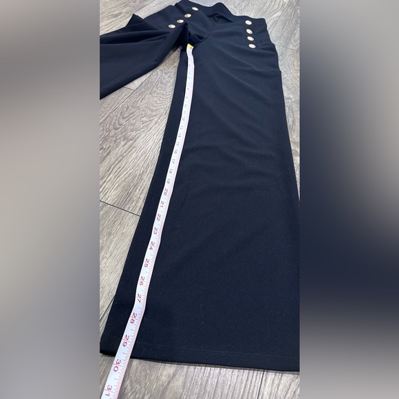 🖤🖤Button-Front High-Waist Trousers - Black - 🖤🖤 - Picture 12 of 14